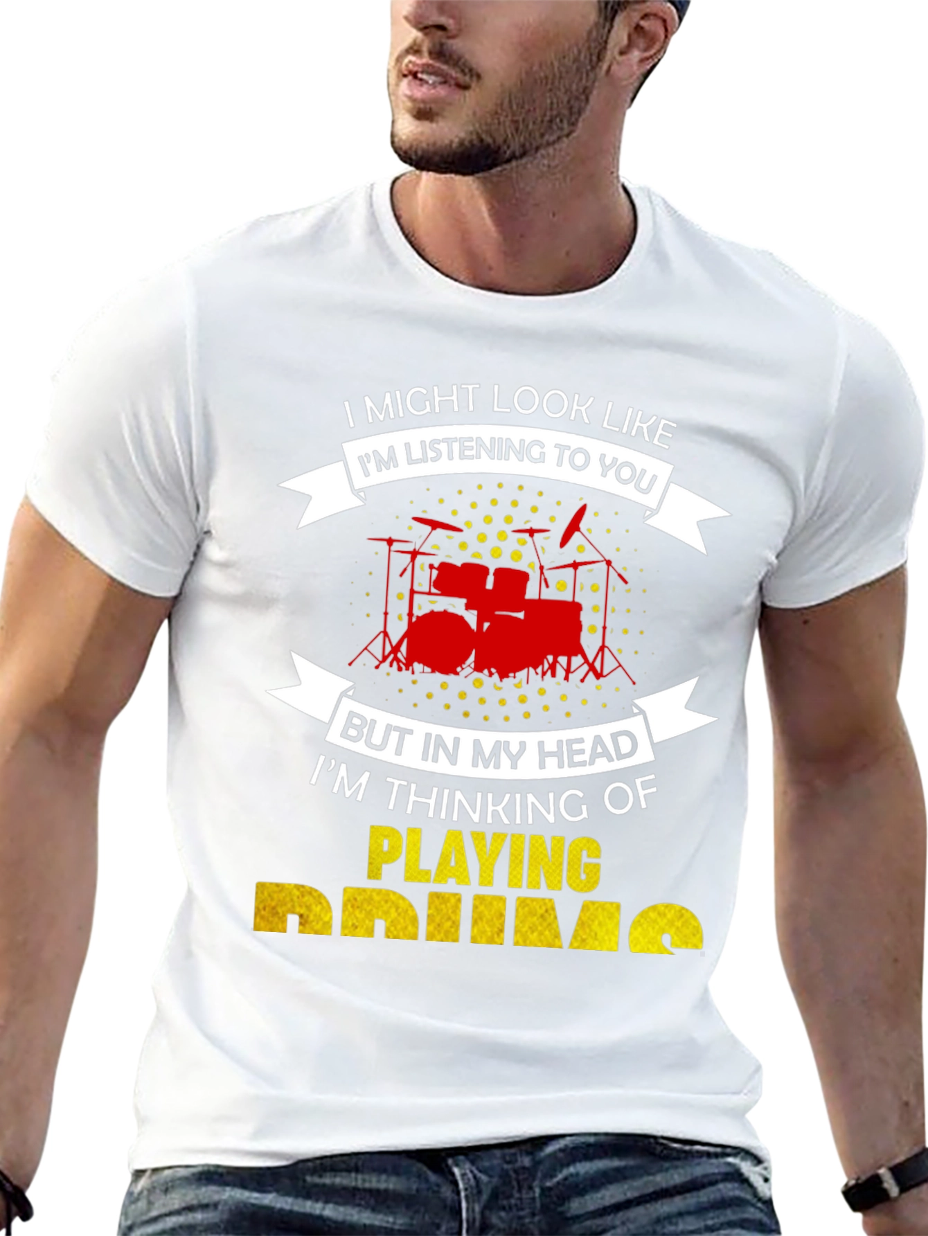 Drummer T-Shirt: Im Playing Drums!