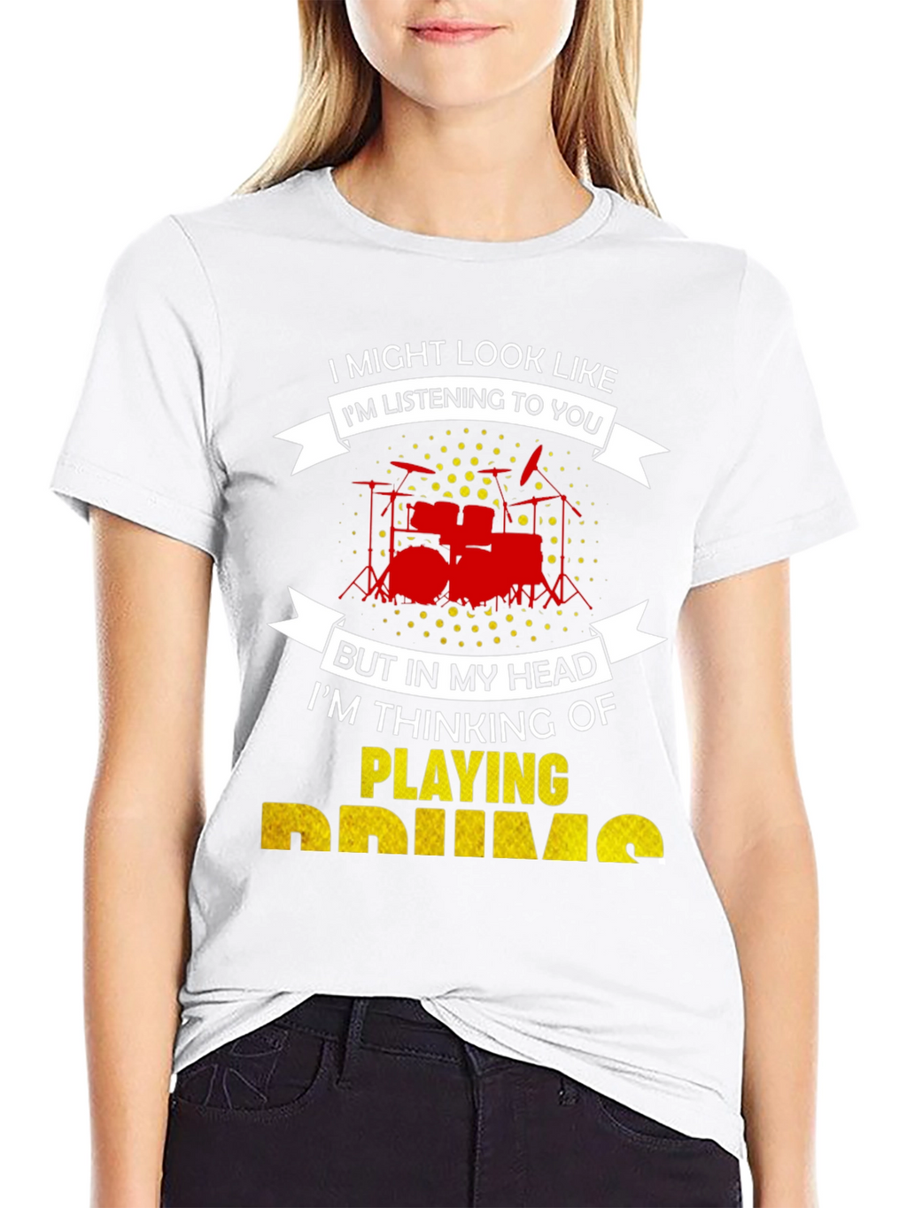 Drummer T-Shirt: Im Playing Drums!
