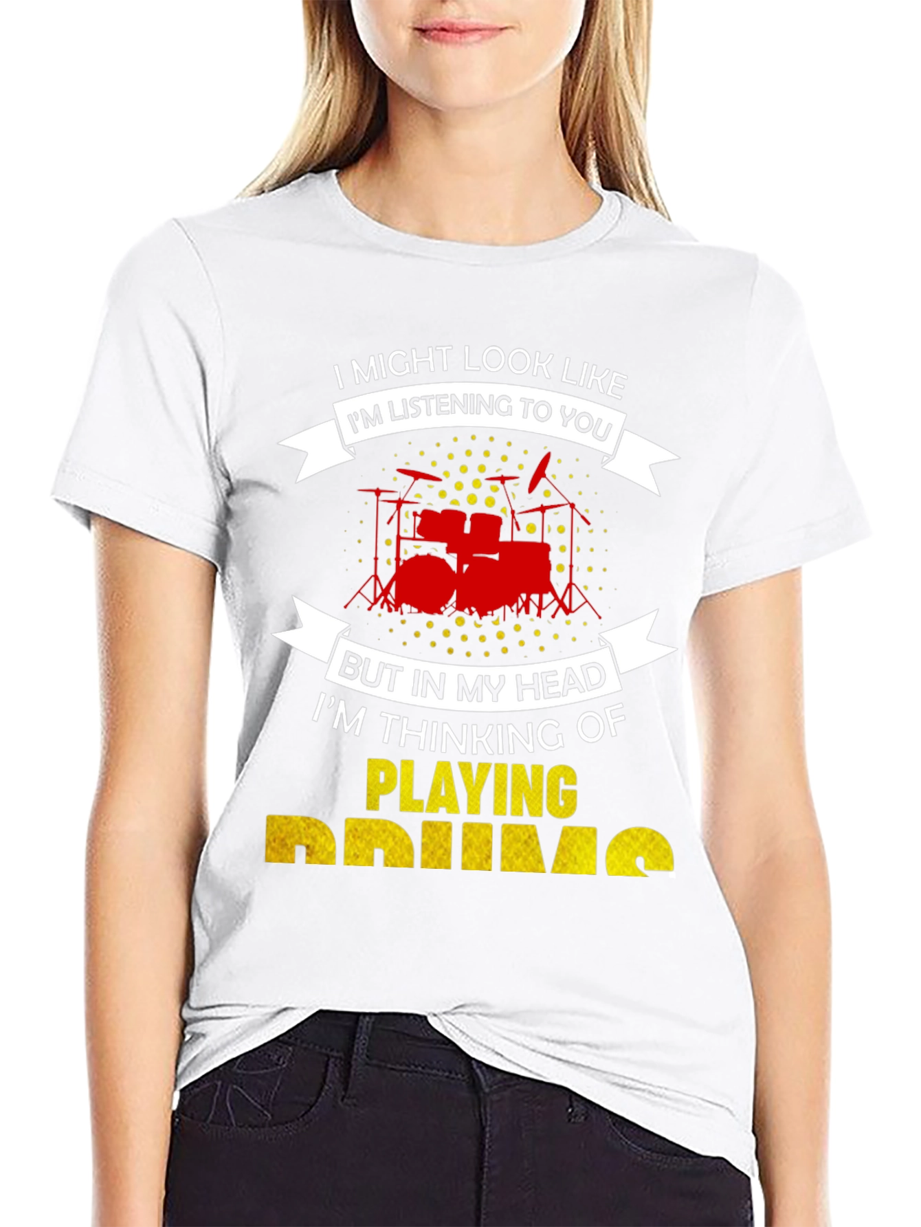 Drummer T-Shirt: Im Playing Drums!