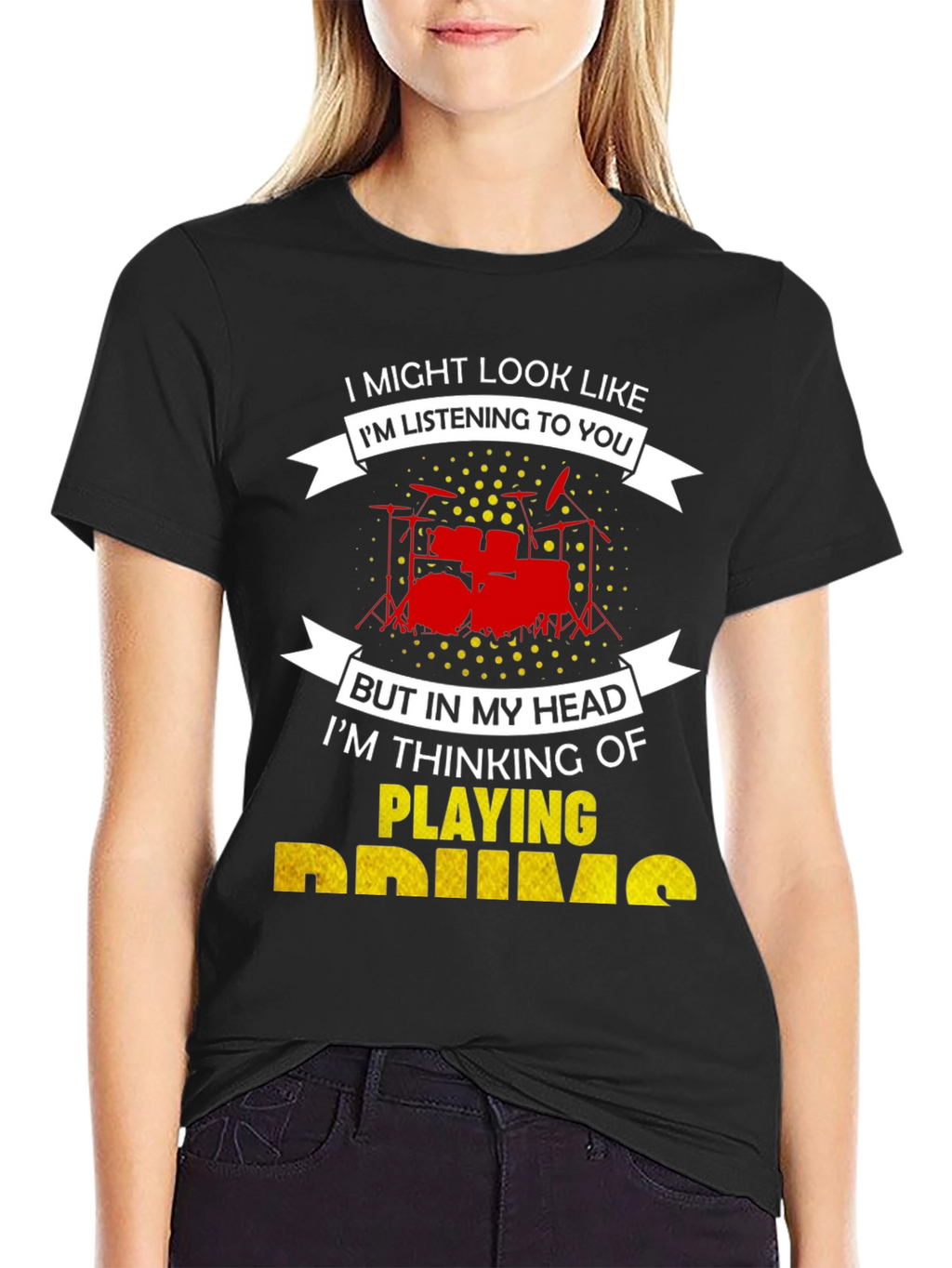 Drummer T-Shirt: Im Playing Drums!
