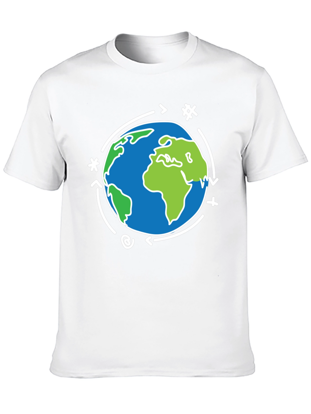 Earth Graphic Black T-Shirt