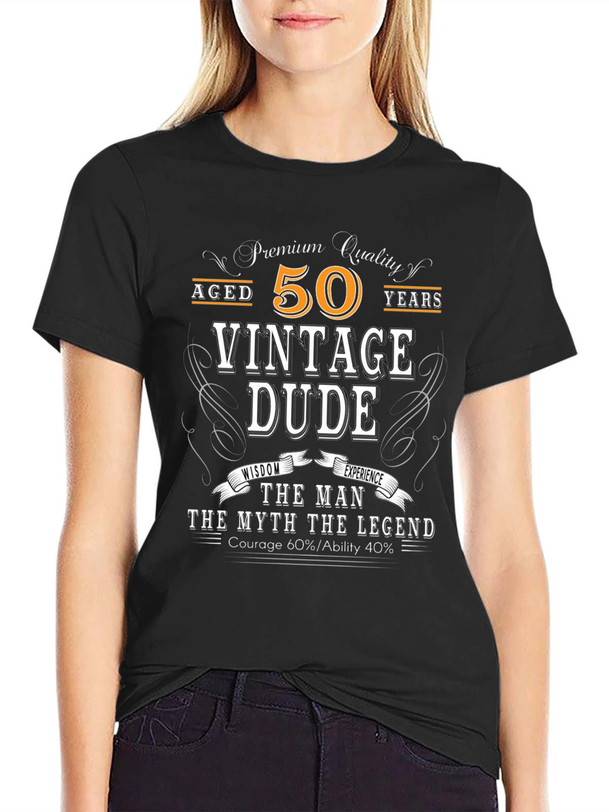 Vintage Dude 50th Birthday T-Shirt