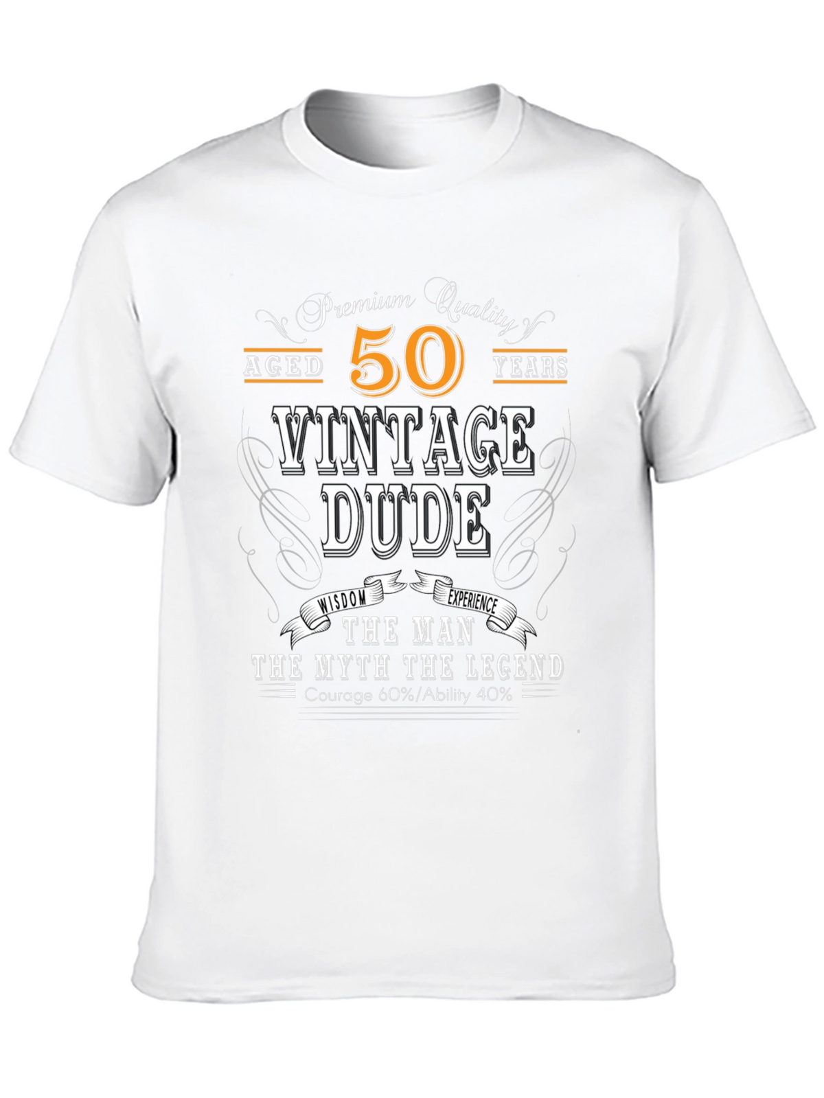 Vintage Dude 50th Birthday T-Shirt