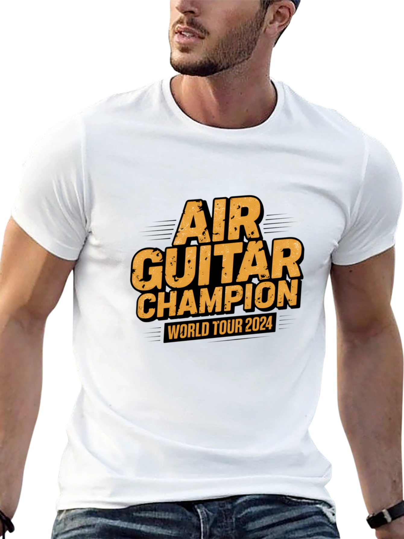 Air Guitar Champion 2024 World Tour T-Shirt