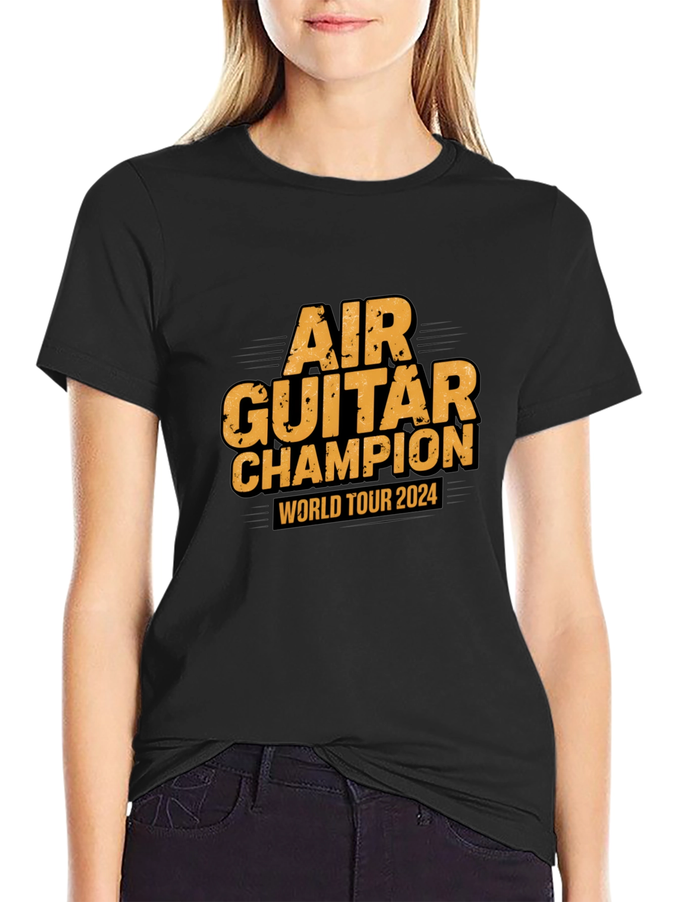 Air Guitar Champion 2024 World Tour T-Shirt