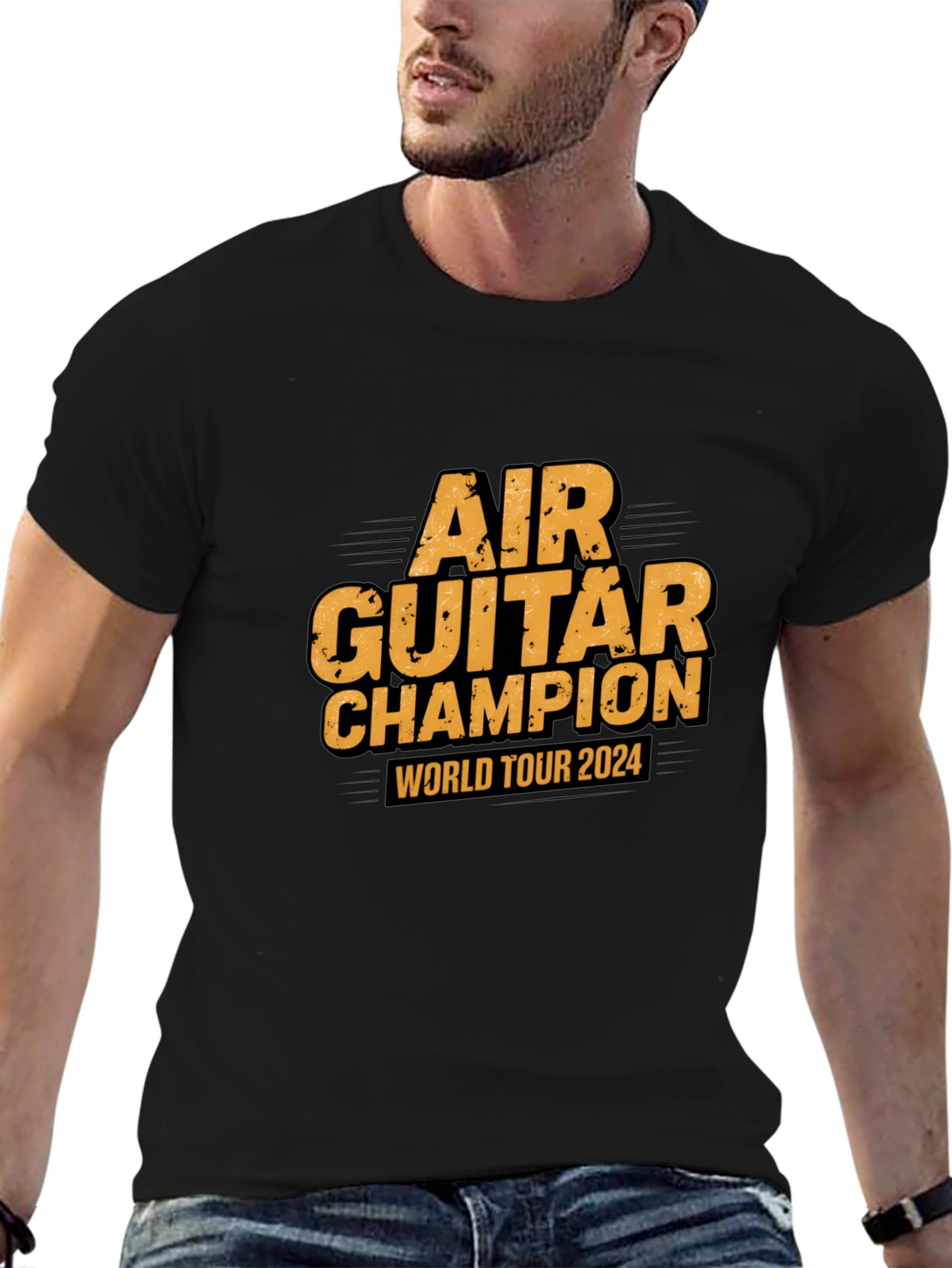 Air Guitar Champion 2024 World Tour T-Shirt