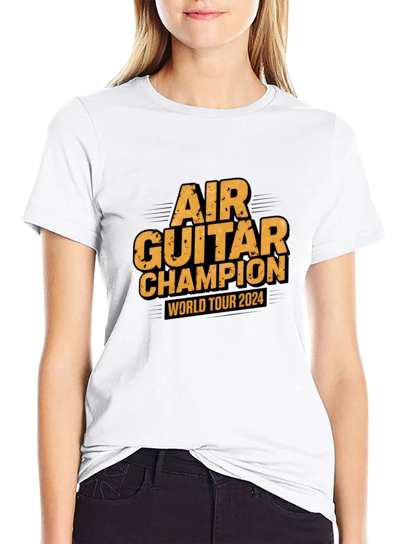 Air Guitar Champion 2024 World Tour T-Shirt