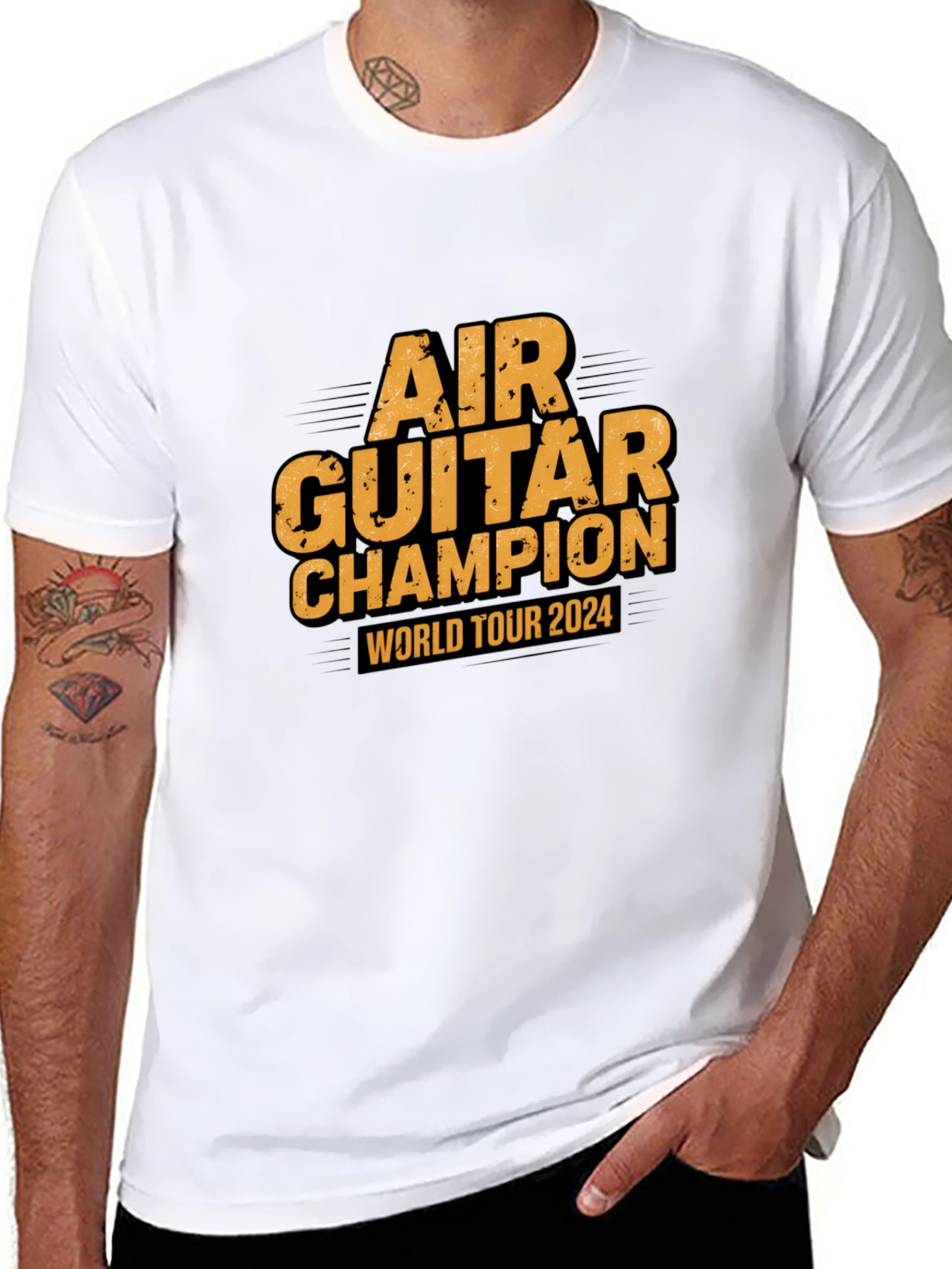 Air Guitar Champion 2024 World Tour T-Shirt