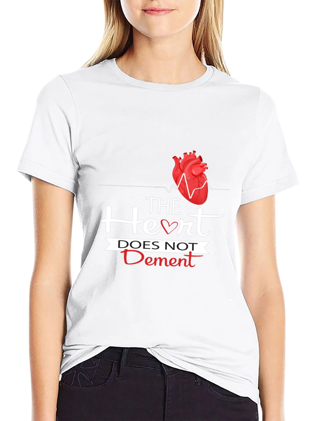The Heart Does Not Dement Graphic T-Shirt
