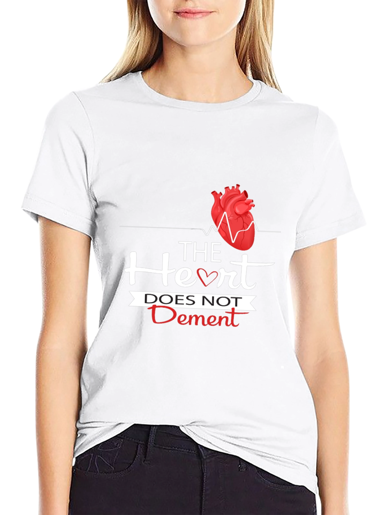 The Heart Does Not Dement Graphic T-Shirt