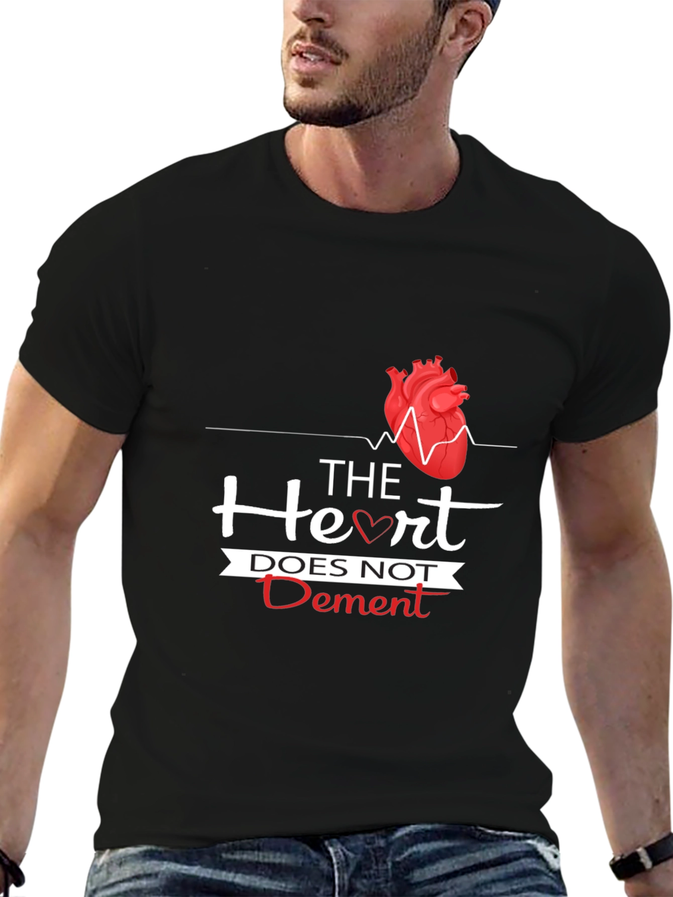 The Heart Does Not Dement Graphic T-Shirt