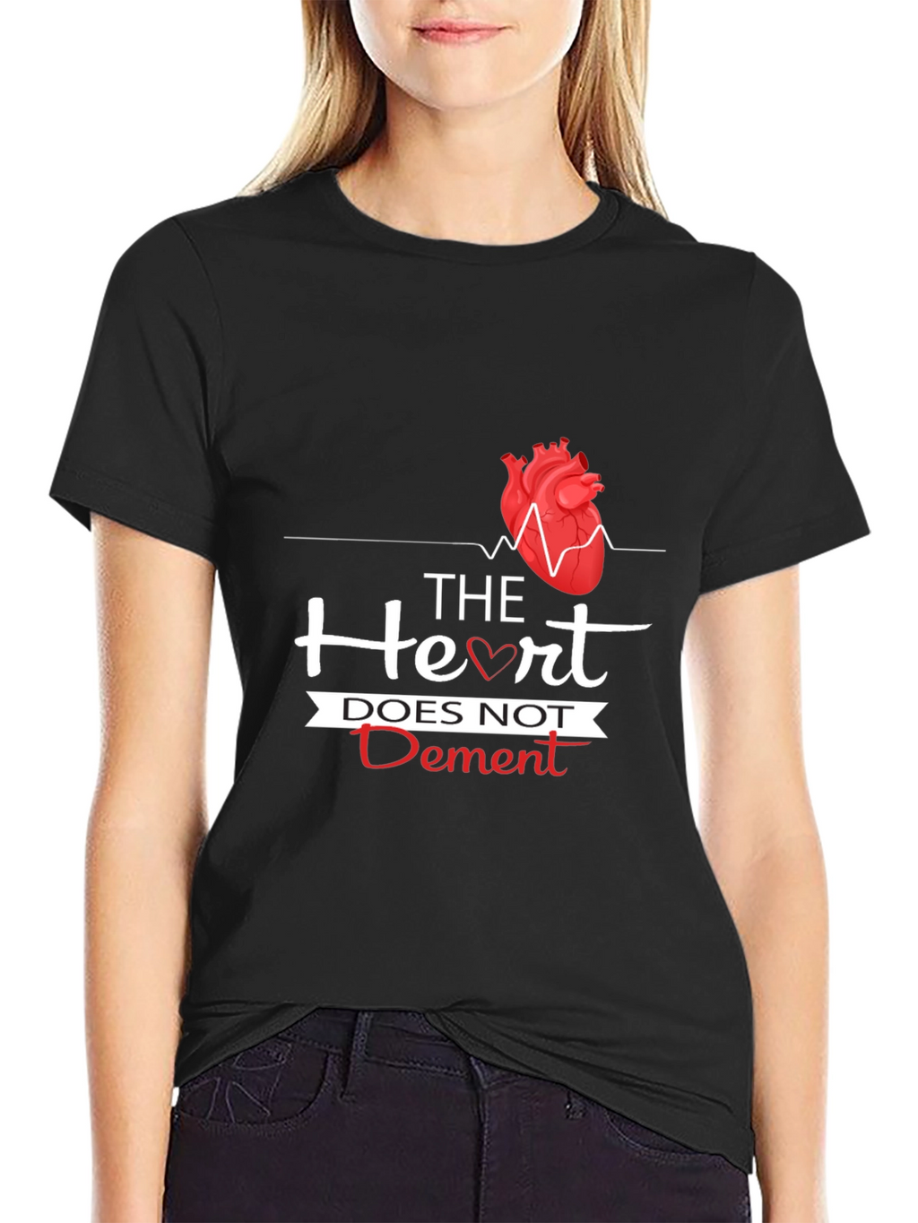 The Heart Does Not Dement Graphic T-Shirt