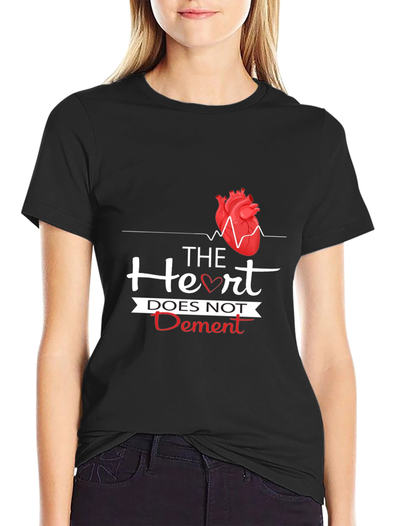 The Heart Does Not Dement Graphic T-Shirt