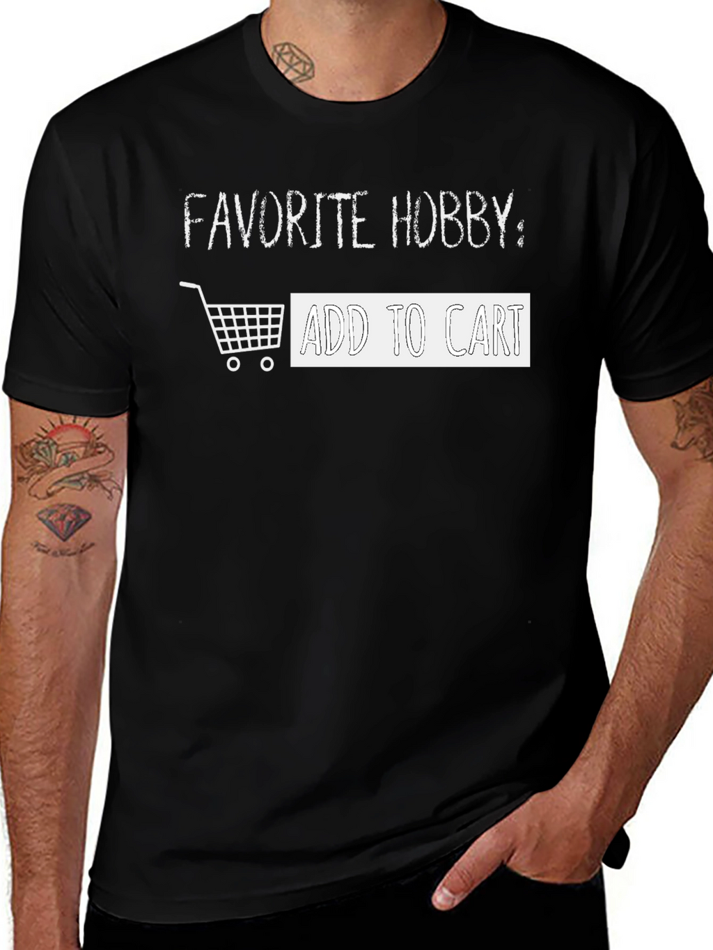 Favorite Hobby: Add To Cart T-Shirt