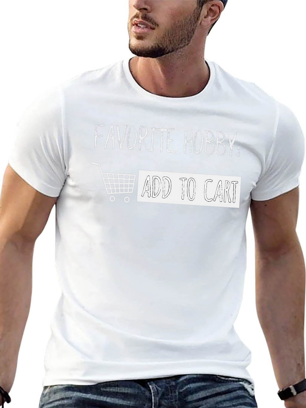 Favorite Hobby: Add To Cart T-Shirt