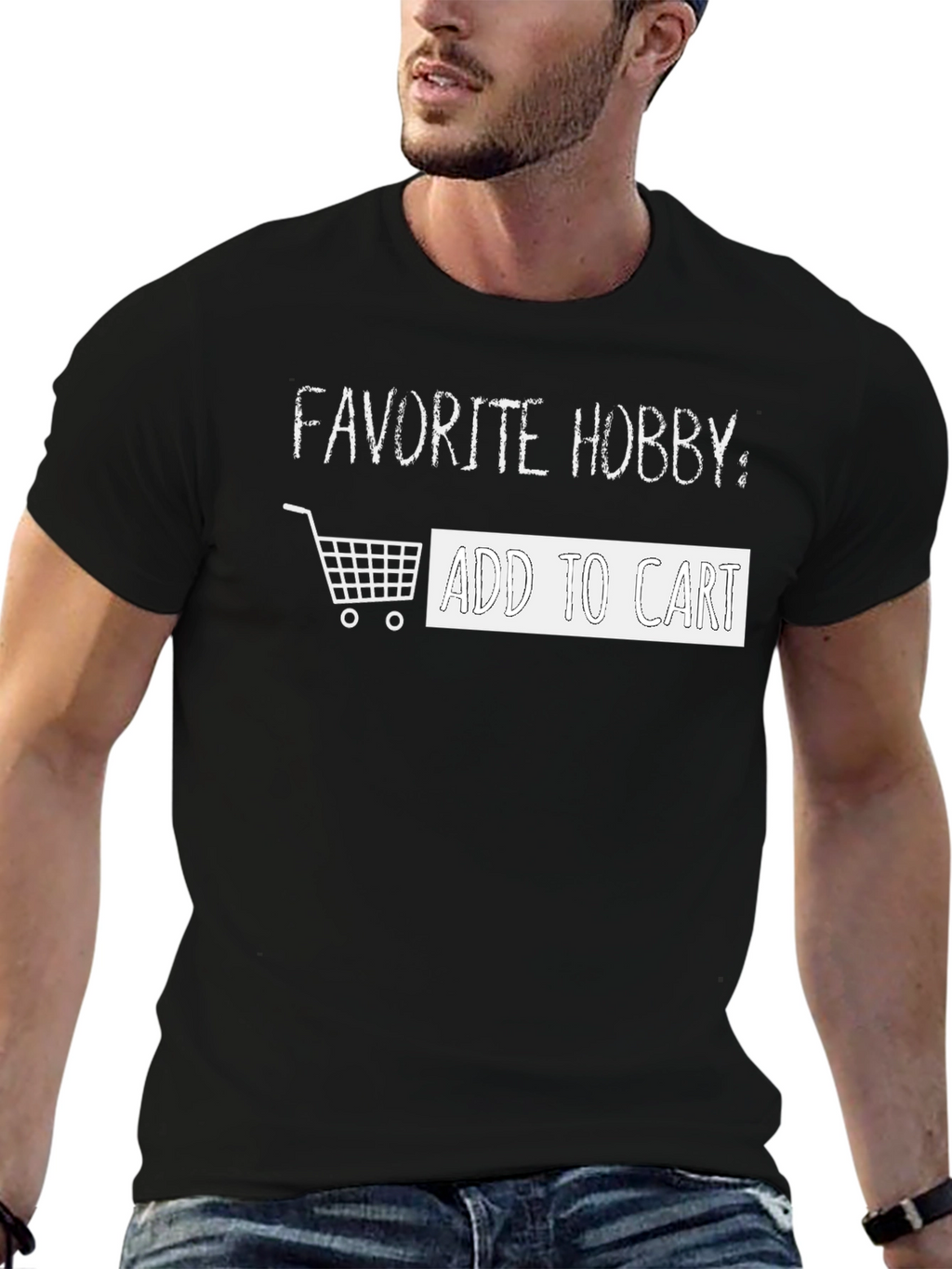 Favorite Hobby: Add To Cart T-Shirt