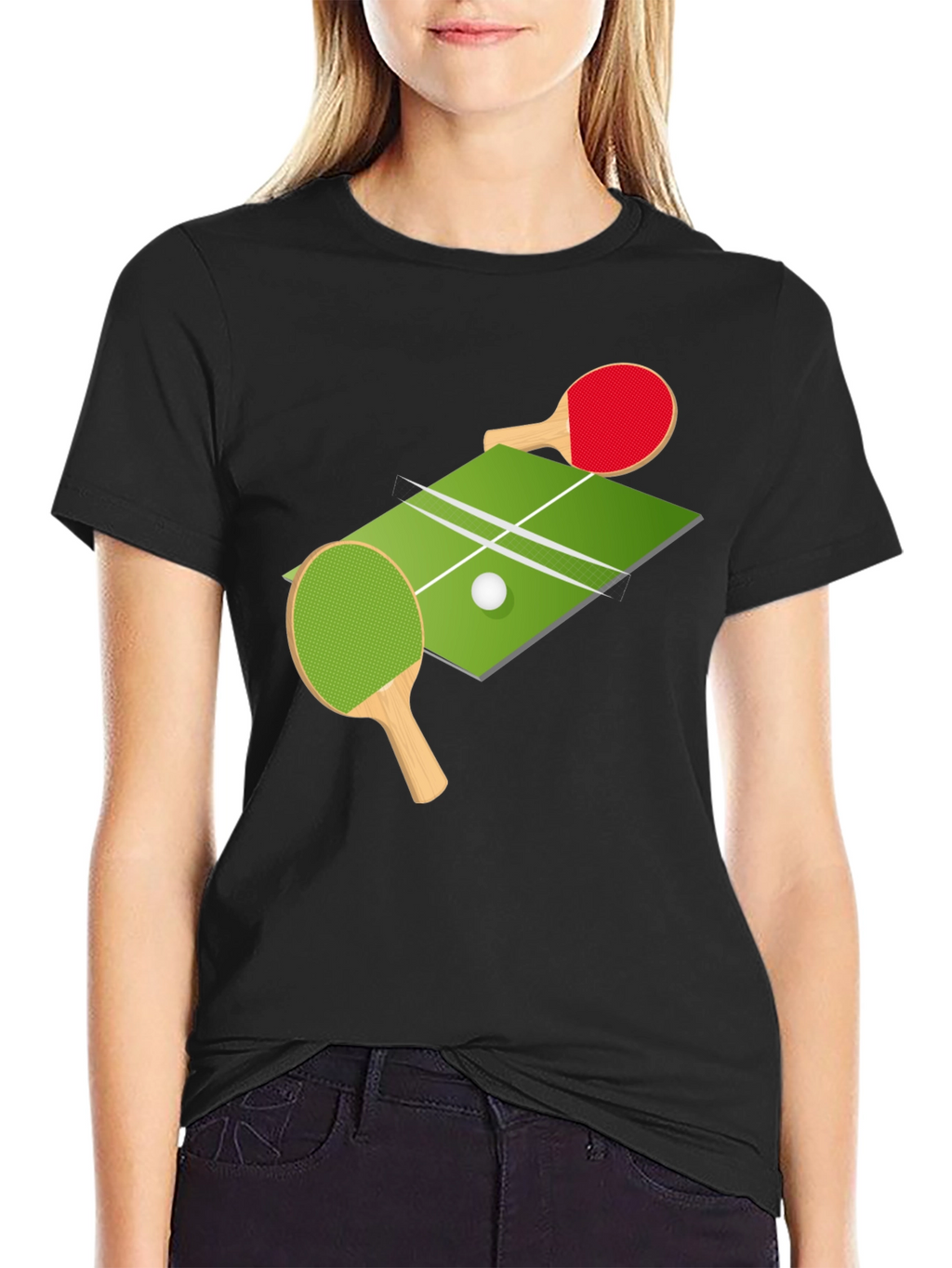 Ping Pong T-Shirt Table Tennis Graphic Tee
