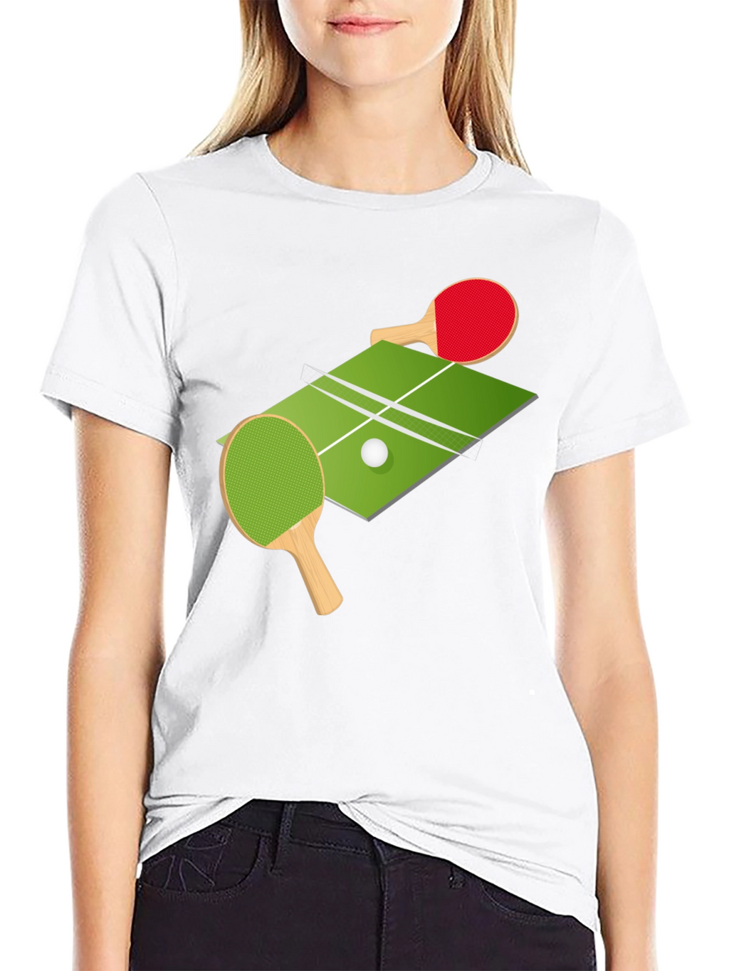 Ping Pong T-Shirt Table Tennis Graphic Tee