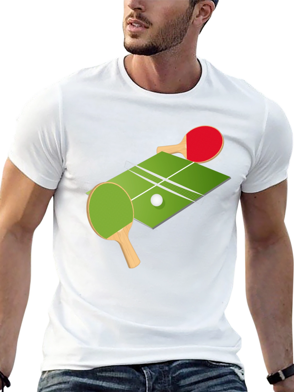 Ping Pong T-Shirt Table Tennis Graphic Tee