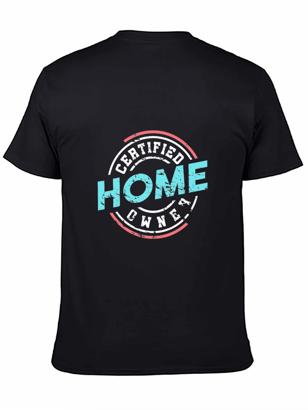 Certified Home Owner Graphic Tee - Black