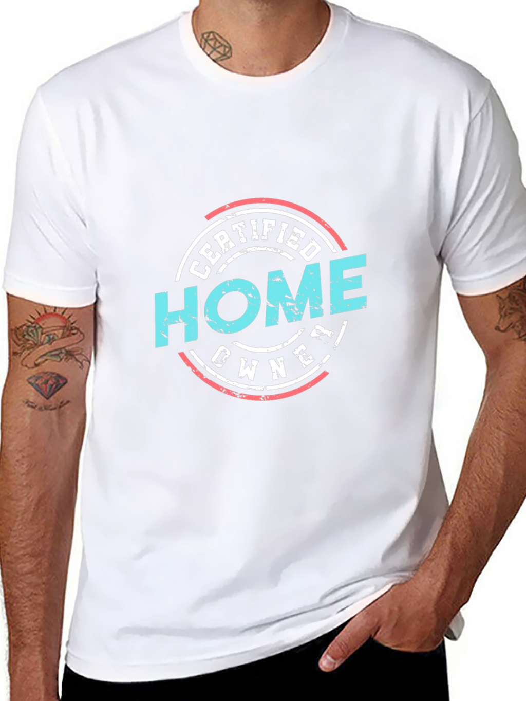 Certified Home Owner Graphic Tee - Black