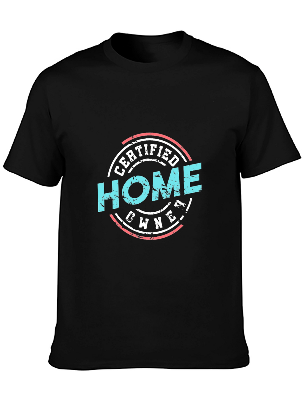 Certified Home Owner Graphic Tee - Black
