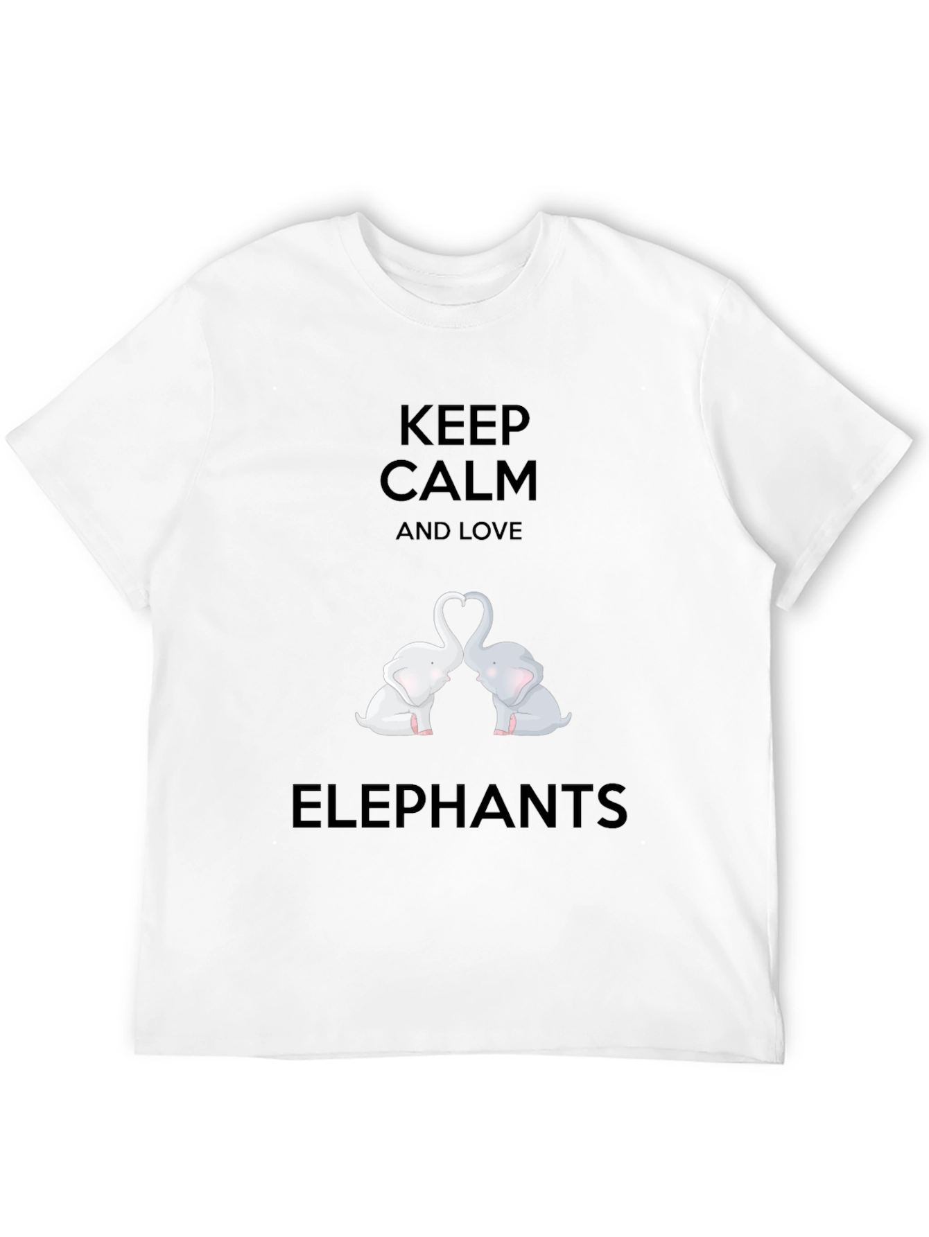 Keep Calm Love Elephants T-Shirt