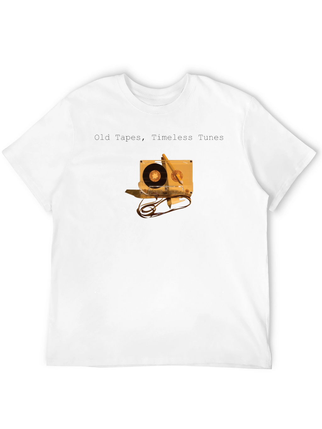 Old Tapes Timeless Tunes Black T-Shirt