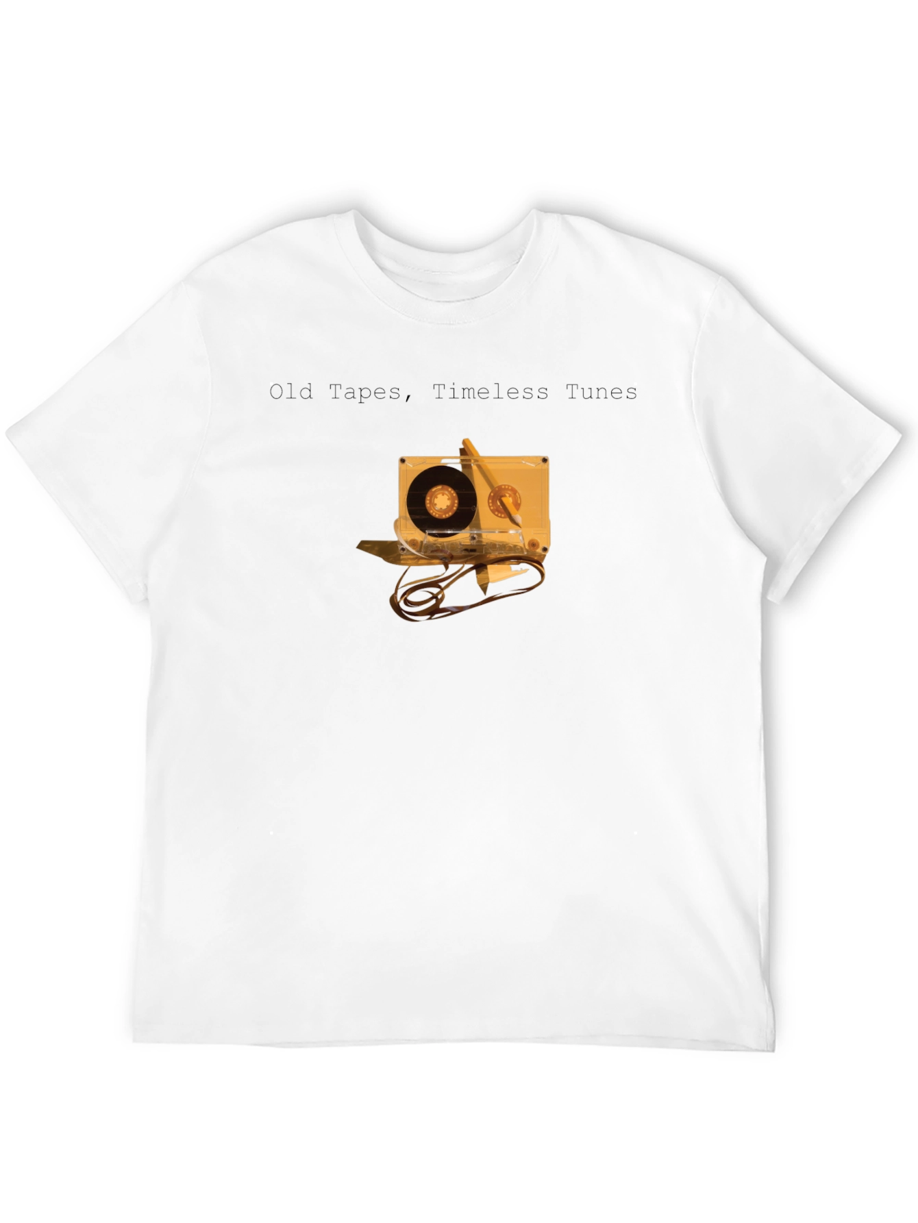 Old Tapes Timeless Tunes Black T-Shirt