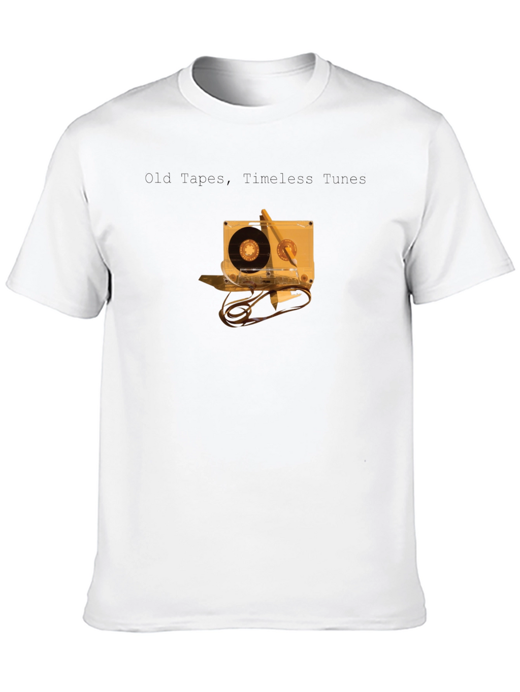 Old Tapes Timeless Tunes Black T-Shirt