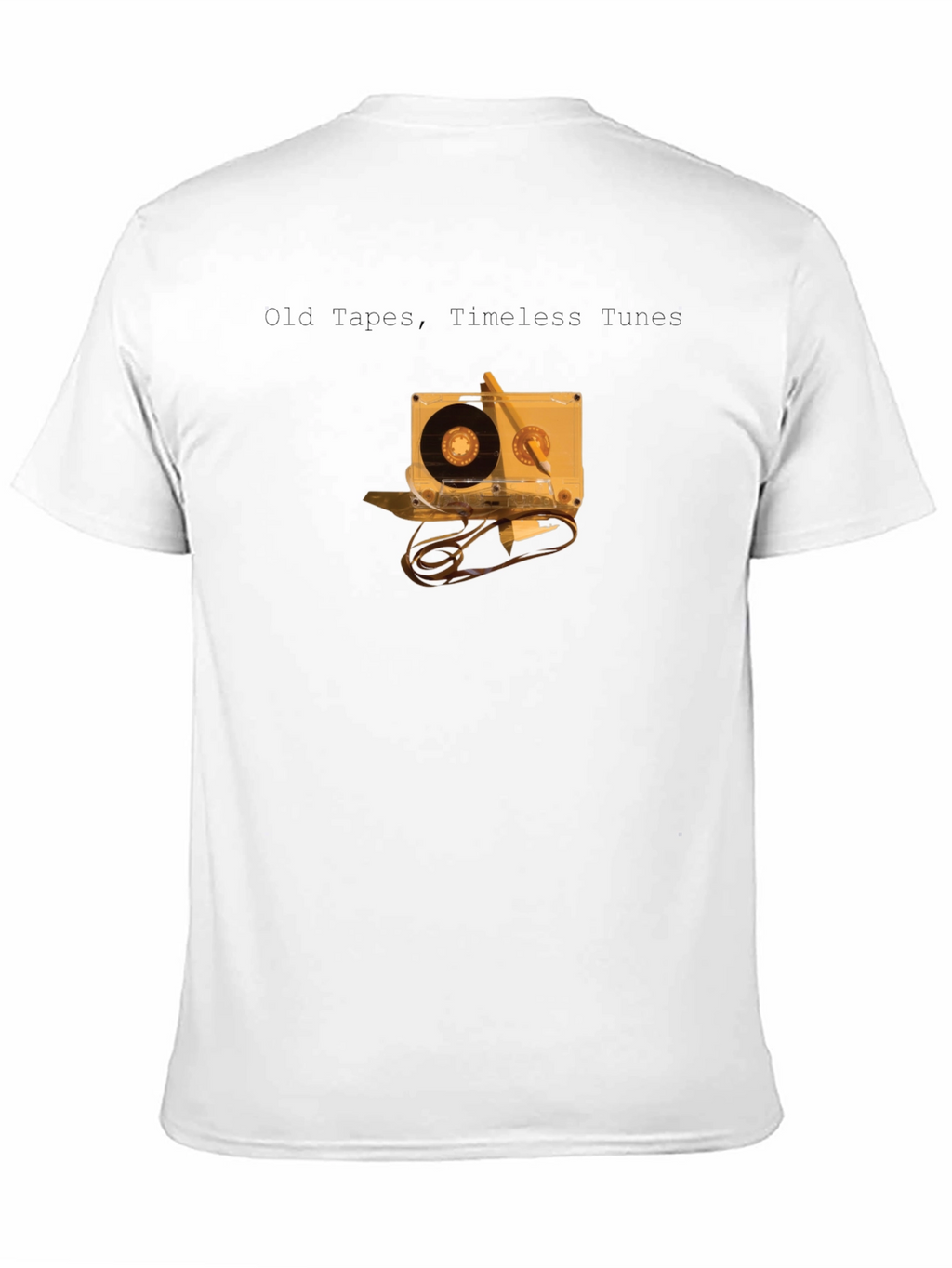 Old Tapes Timeless Tunes Black T-Shirt
