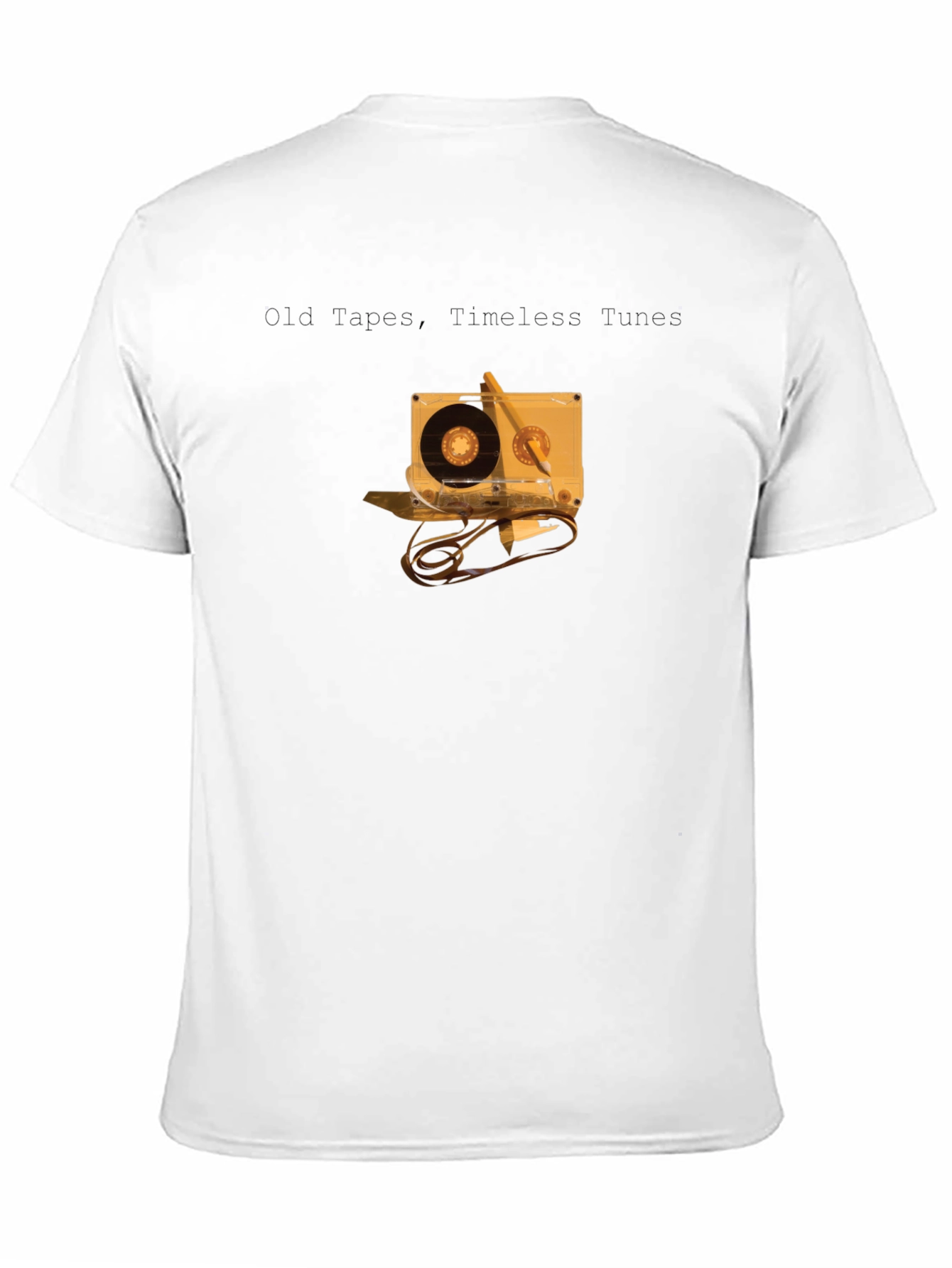 Old Tapes Timeless Tunes Black T-Shirt