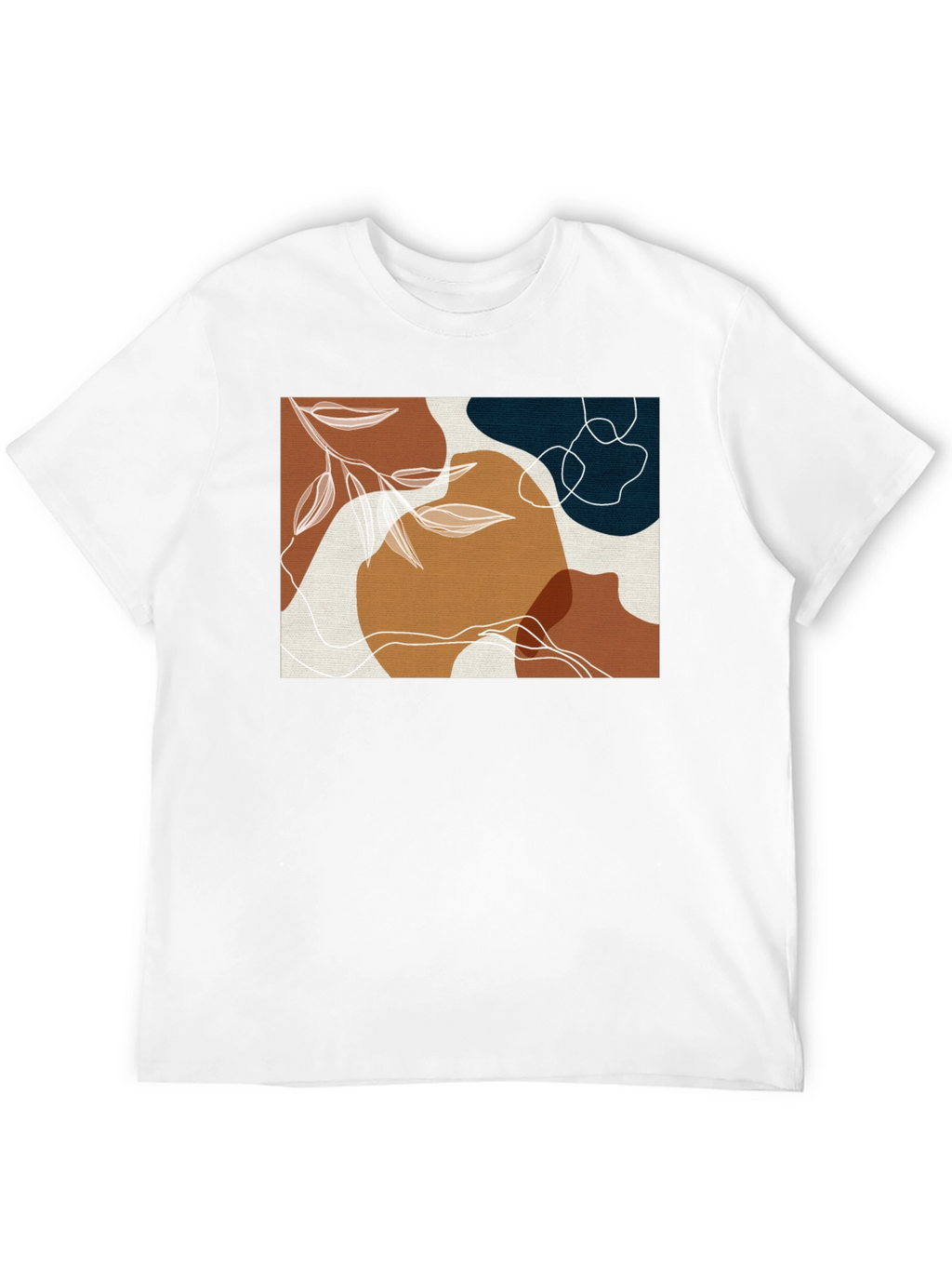 Abstract Art Graphic Tee - Modern Design