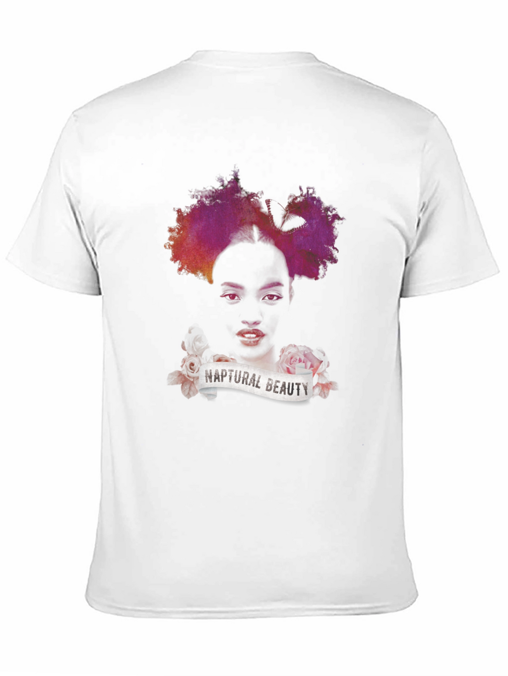 Naptural Beauty Graphic Tee - Black Unisex T-Shirt