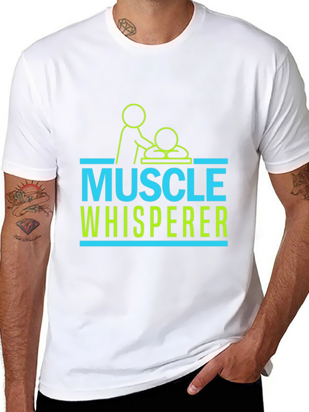 Muscle Whisperer T-Shirt - Massage Therapy Tee