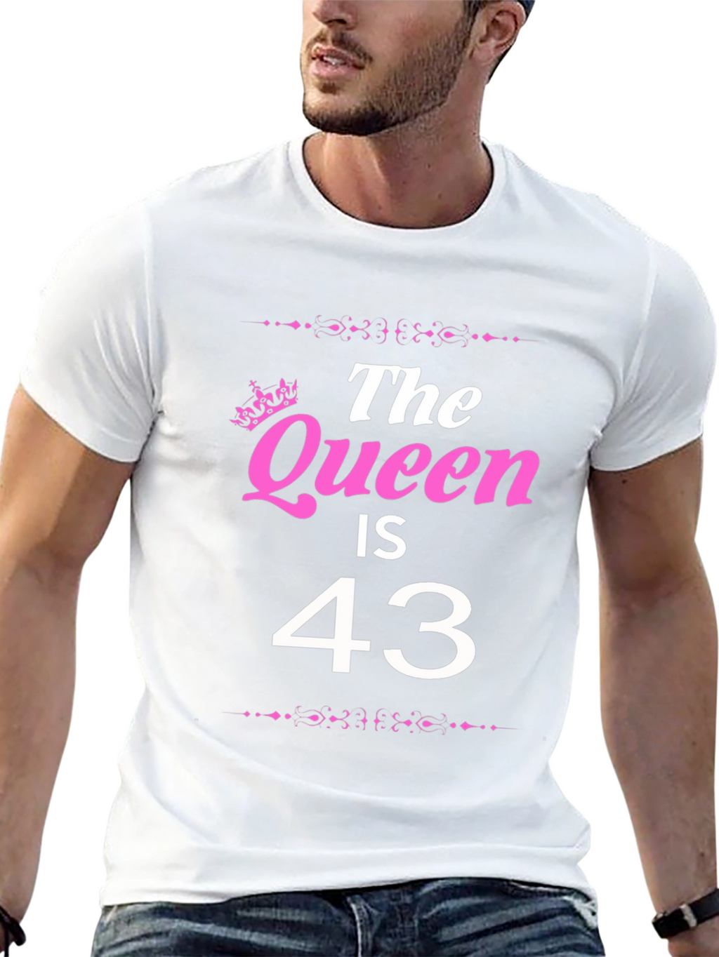 The Queen is 43 - Birthday T-Shirt