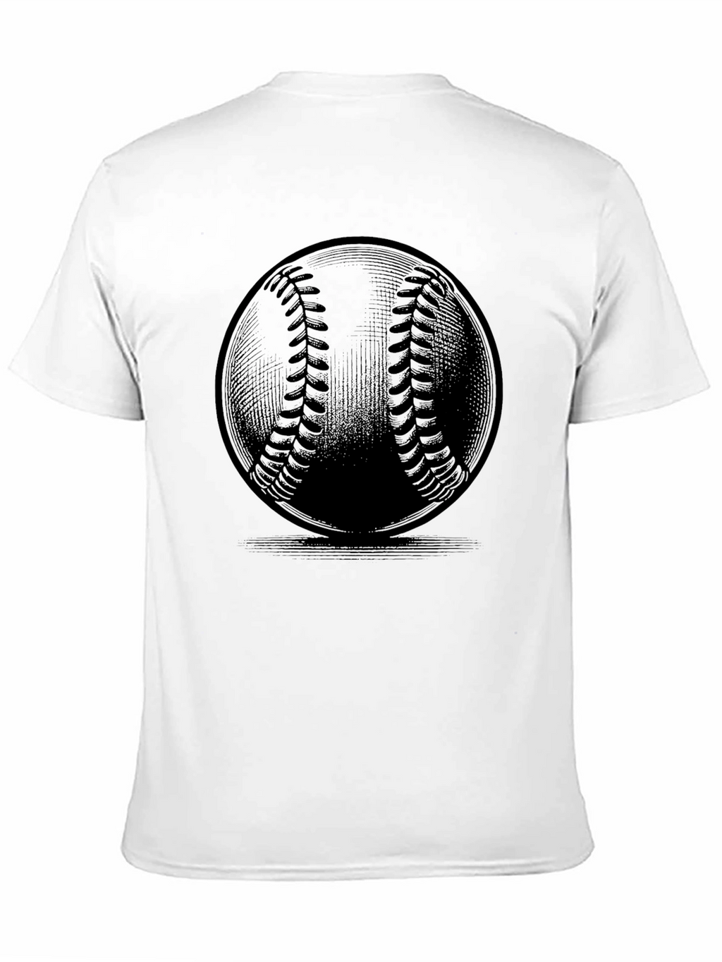 Baseball Graphic T-Shirt - Classic Black Tee