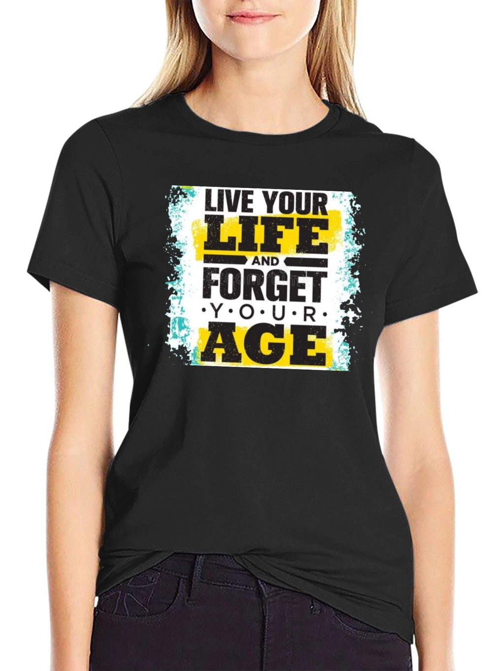 Live Your Life T-Shirt: Inspirational Graphic Tee