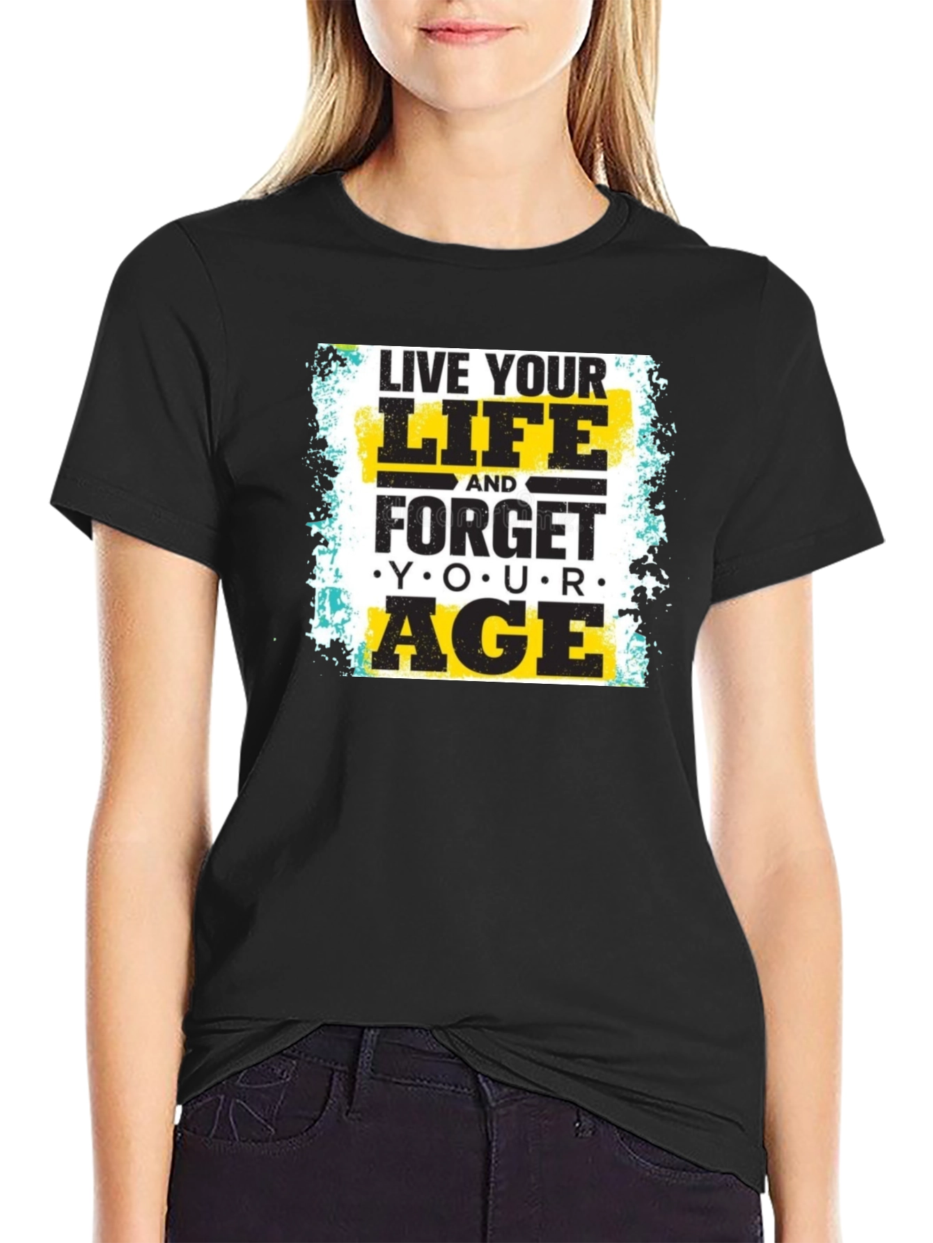 Live Your Life T-Shirt: Inspirational Graphic Tee