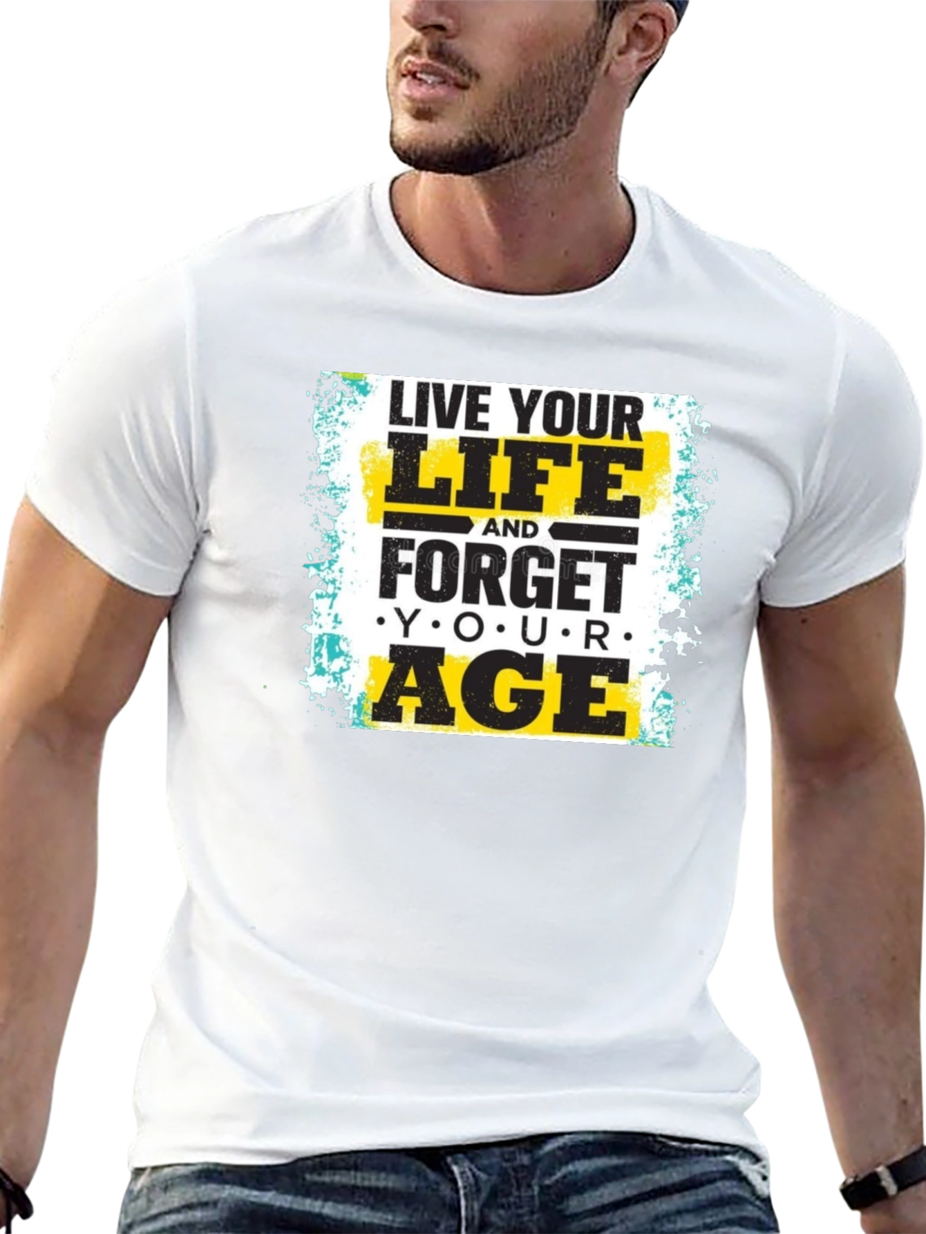 Live Your Life T-Shirt: Inspirational Graphic Tee