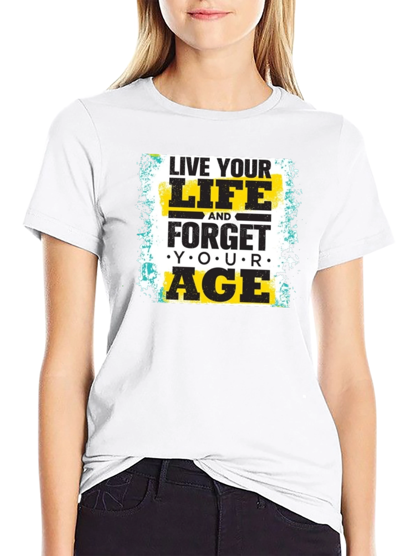 Live Your Life T-Shirt: Inspirational Graphic Tee