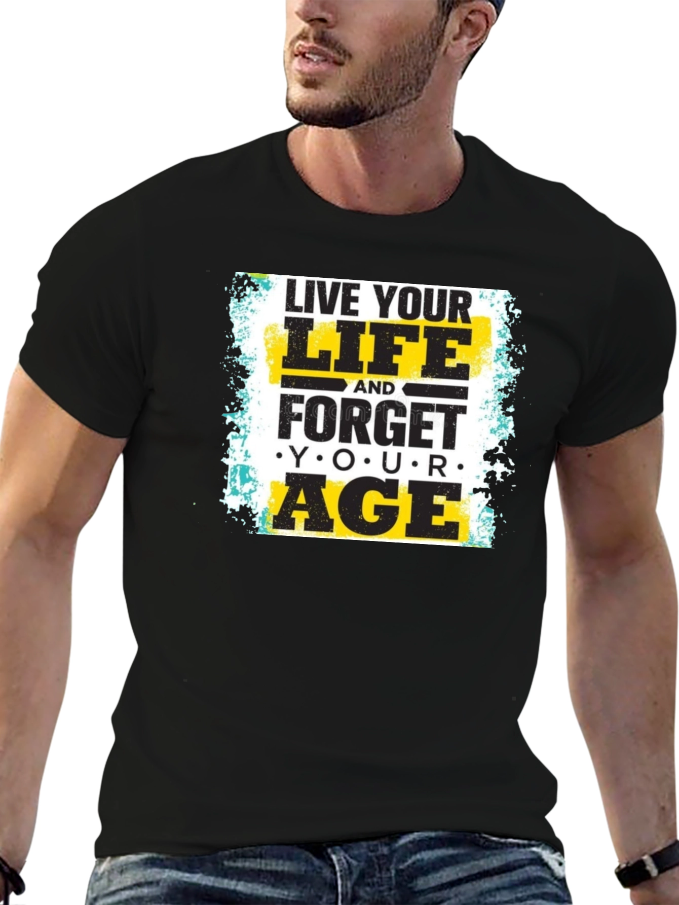 Live Your Life T-Shirt: Inspirational Graphic Tee