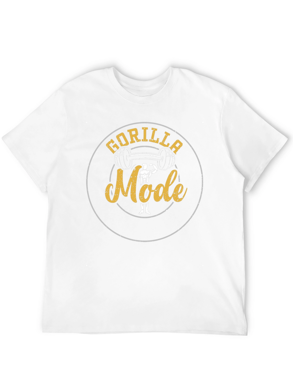 Gorilla Mode Gym T-Shirt - Black