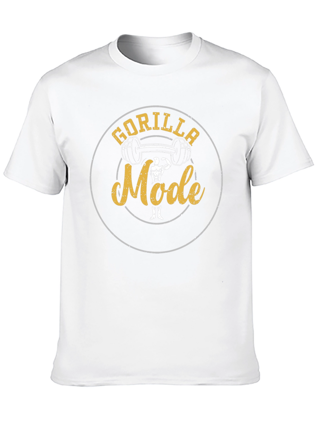 Gorilla Mode Gym T-Shirt - Black