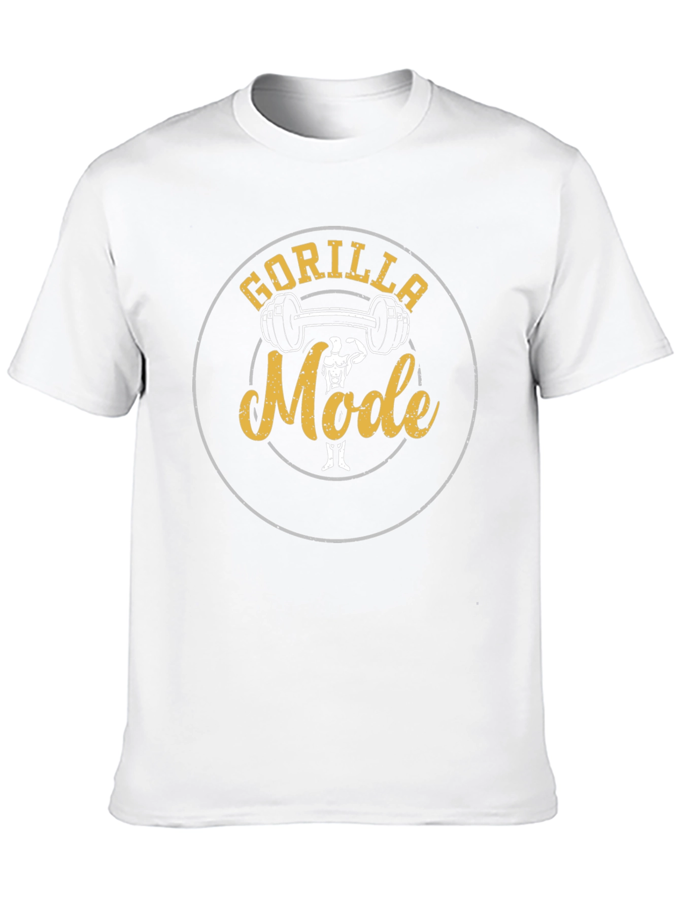 Gorilla Mode Gym T-Shirt - Black