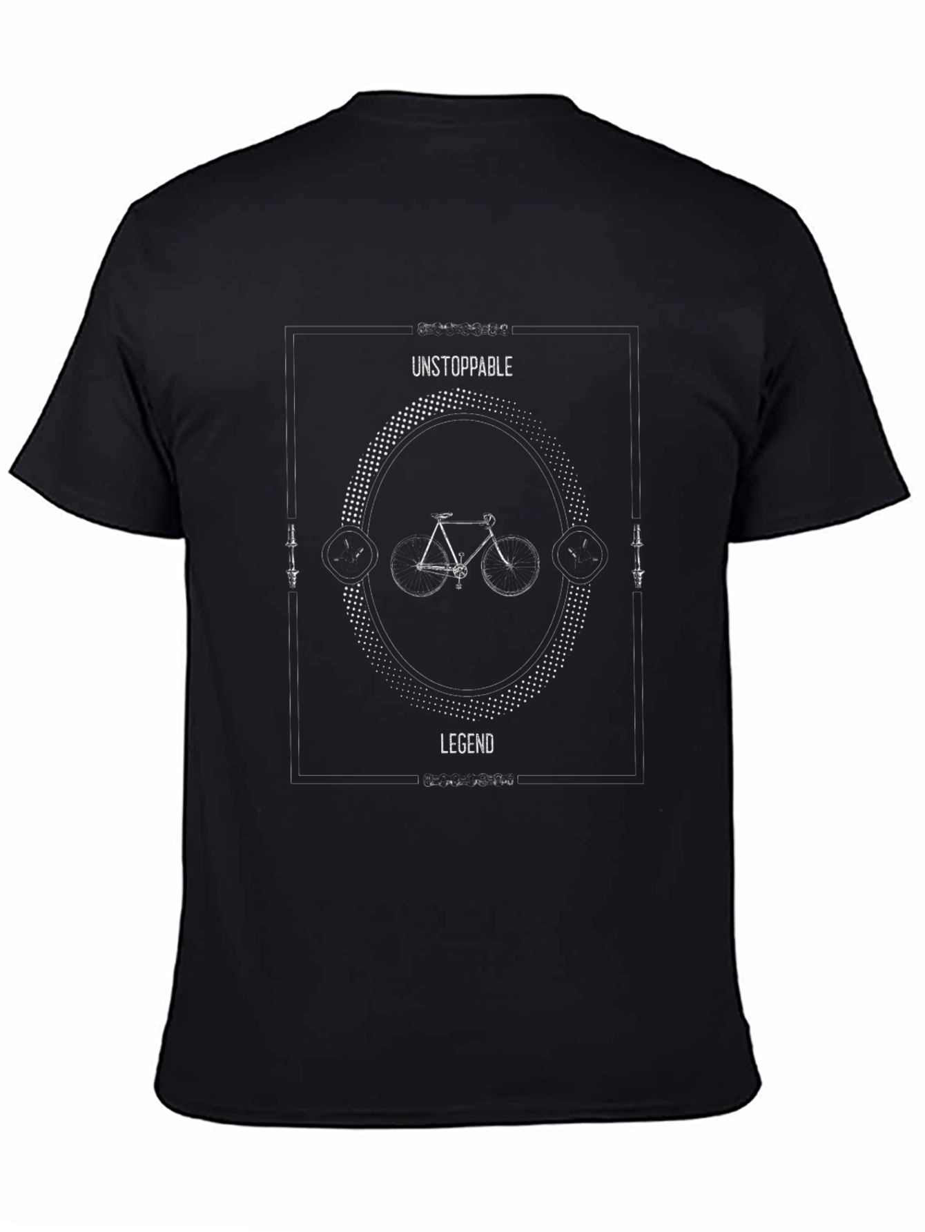 Unstoppable Legend Black Graphic Tee
