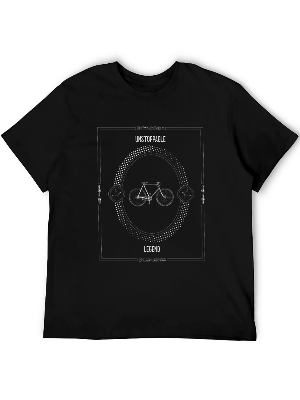 Unstoppable Legend Black Graphic Tee