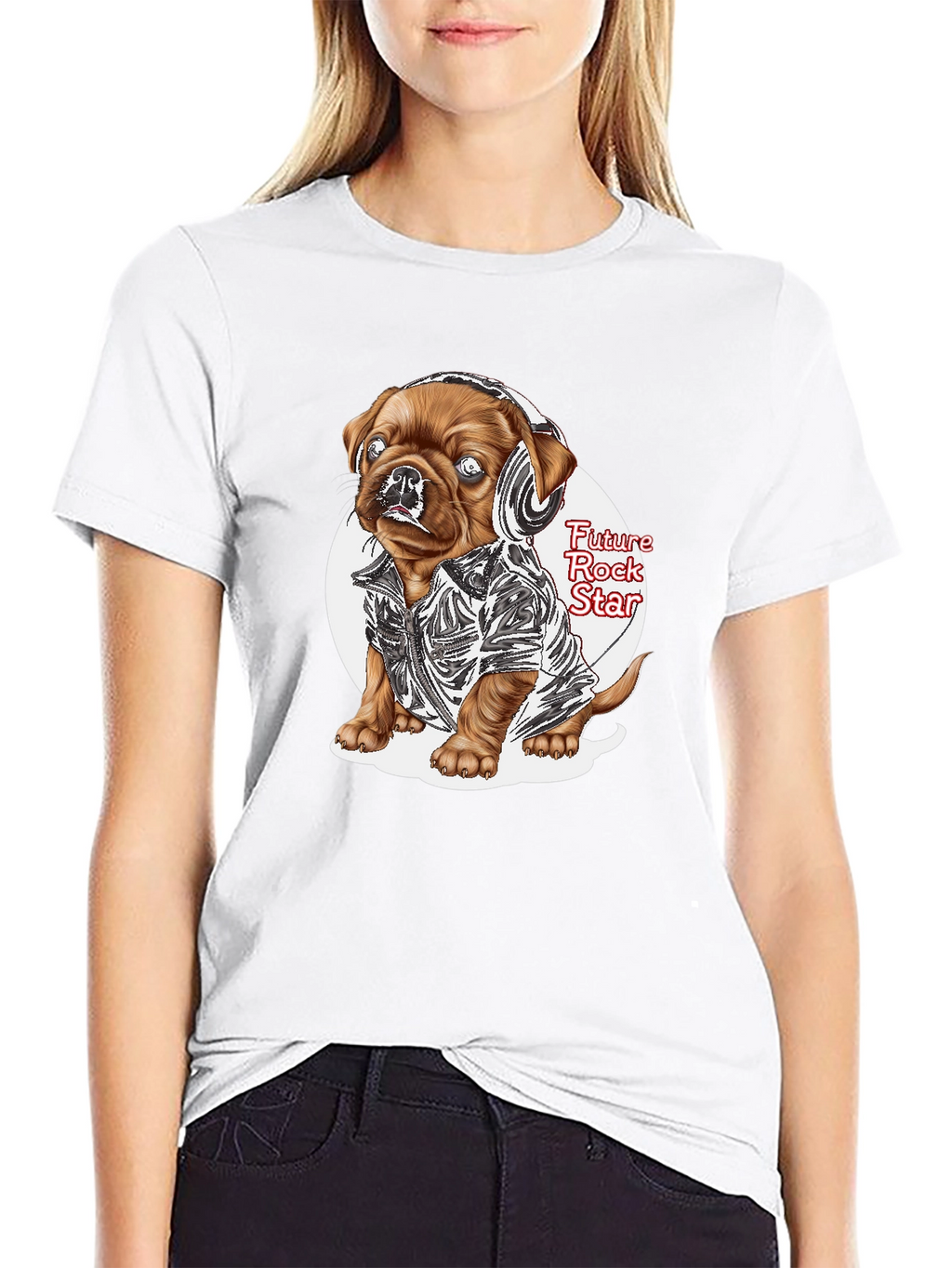 Cool Dog T-Shirt - Future Rock Star Tee