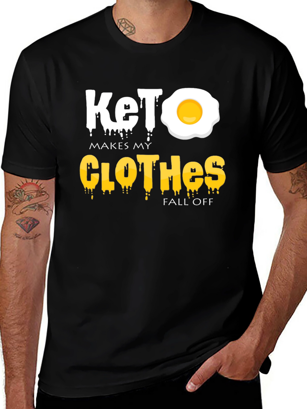 Keto Diet T-Shirt - Makes My Clothes Fall Off