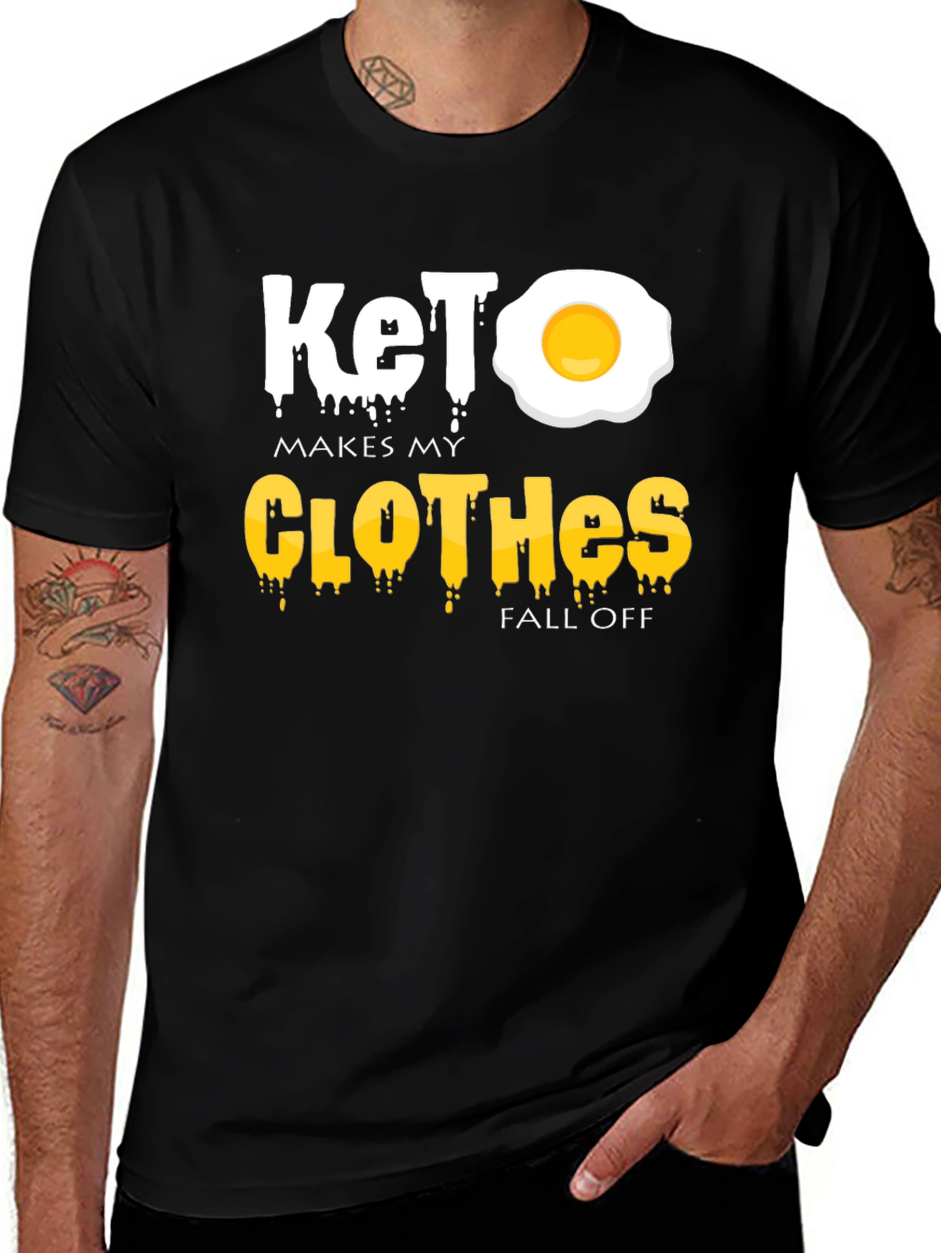 Keto Diet T-Shirt - Makes My Clothes Fall Off